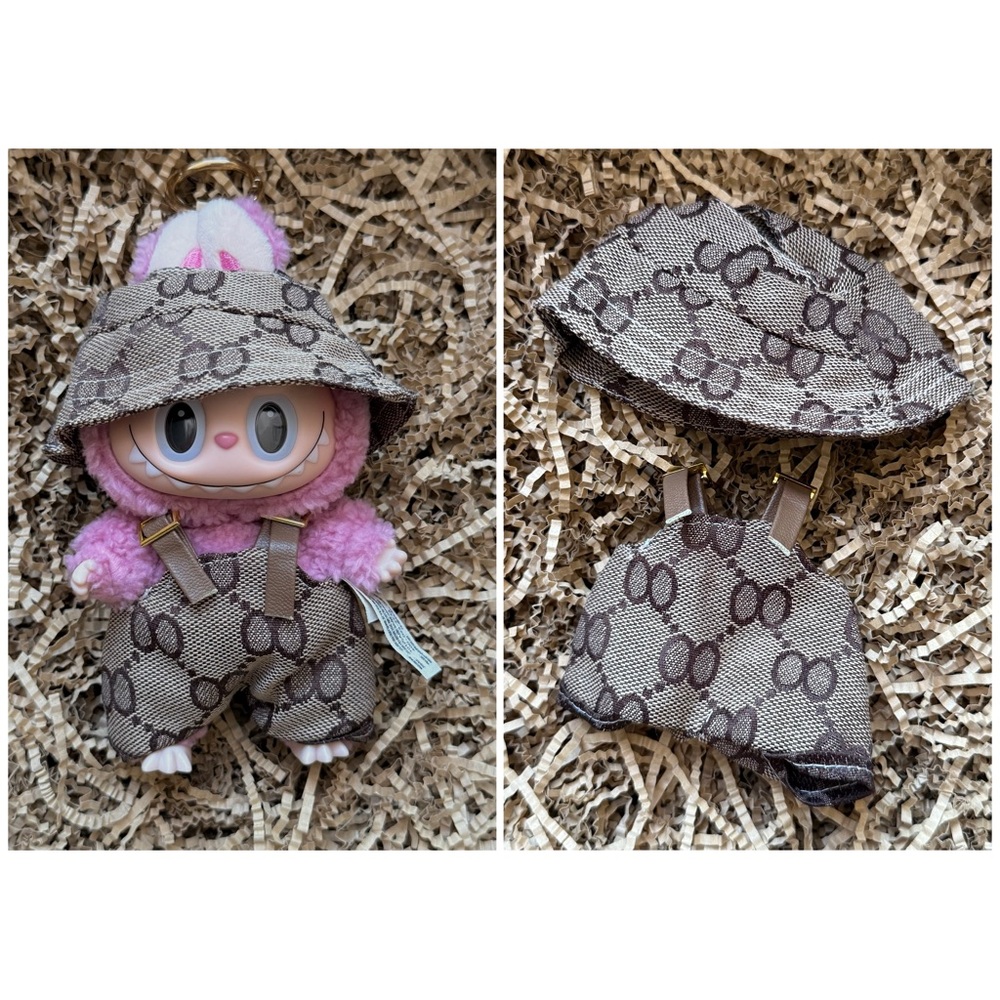 Labubu Designer Style Outfit - Brown
